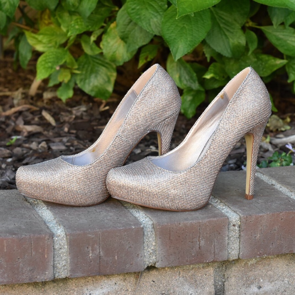 Elegant Beige High Heels